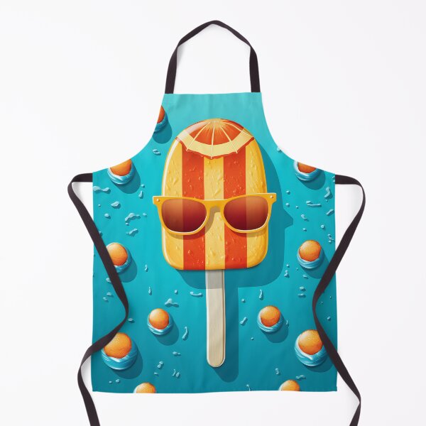 Item preview, "Orange Crush" Playful Illustrative Style Print designed and sold by aigcx.