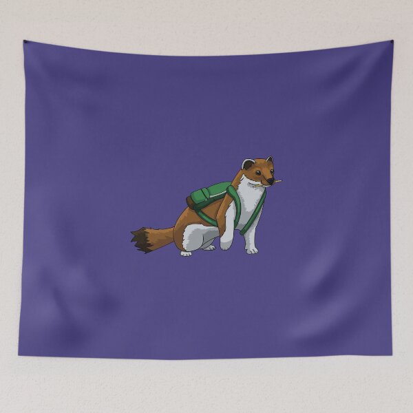 Item preview, Backpack Weasel designed and sold by CritterStech.