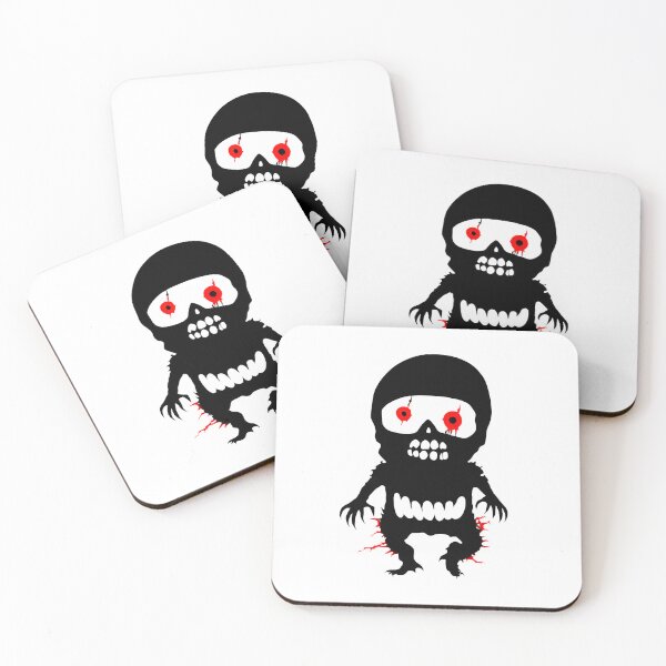 Item preview, Kawaii Ghosts <Red eye> designed and sold by ClipDesign.