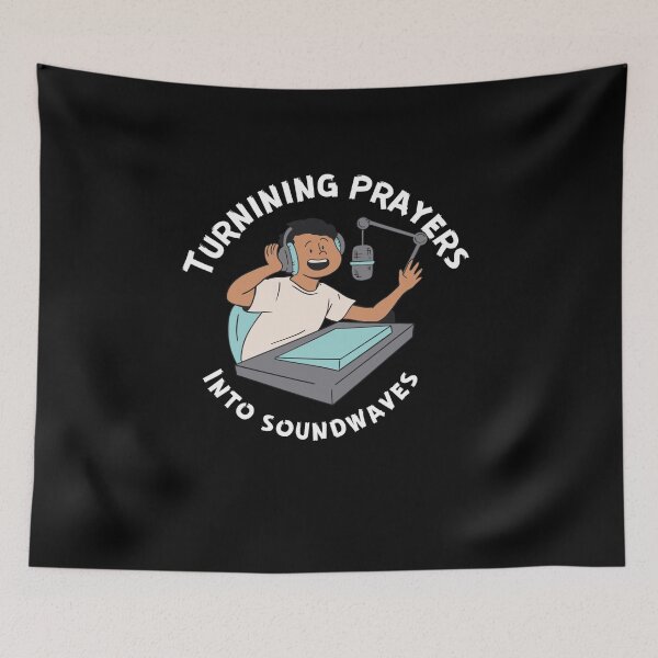Item preview, Funny Church audio technician sound waves designed and sold by Jeangel97.