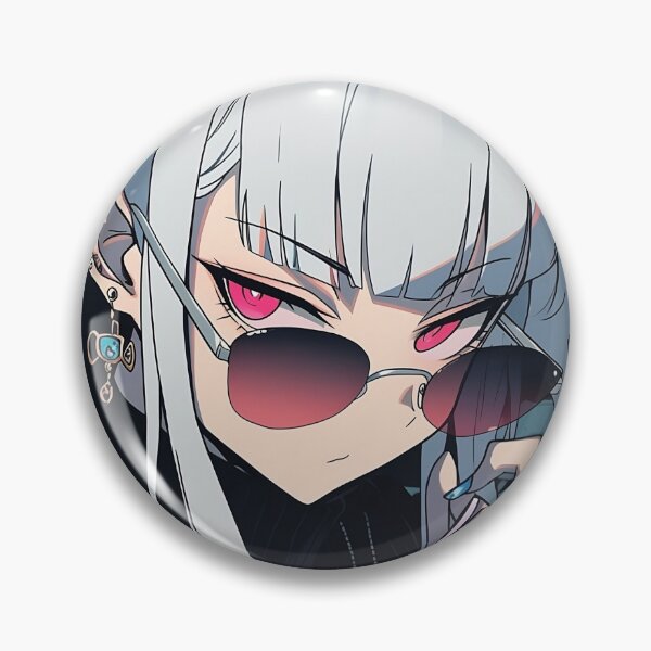 Aperçu de l'œuvre Icy Glare: Anime Girl Esthétique créée et vendue par LightScribed.