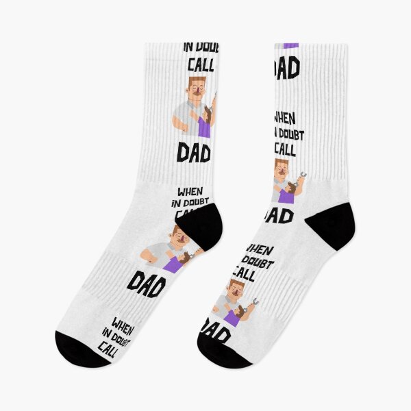 Item preview, When in doubt call dad  Father's day greeting card -  happy father's day, father's day gifts for retired dad, greetings card for Father's day  designed and sold by mr&mrsmalik malik.