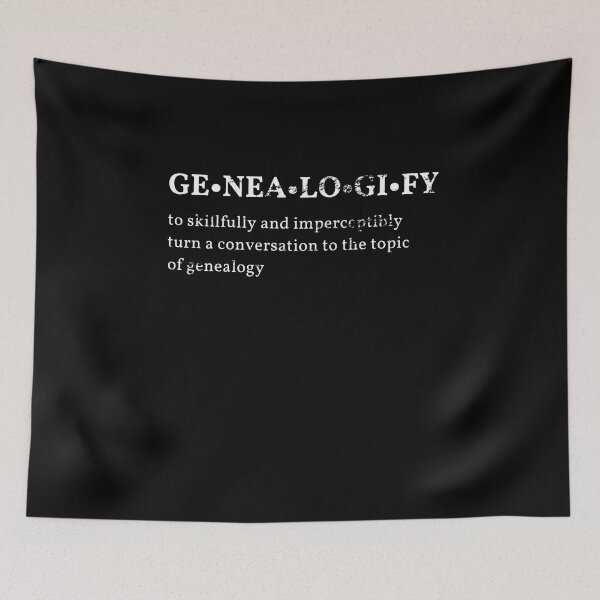 Item preview,  Funny Genealogify genealogy study Retro Vintage designed and sold by Jeangel97.
