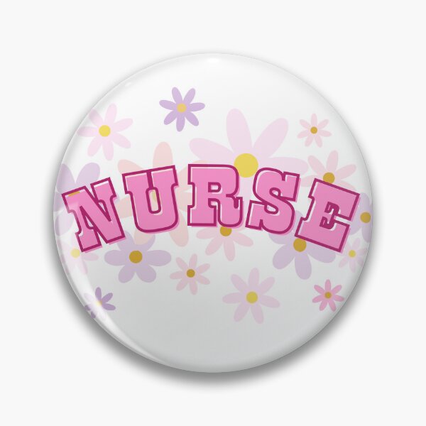 Item preview, Floral Pink Nurse designed and sold by maliagnad.