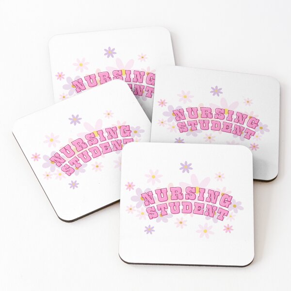 Item preview, Floral Pink Nursing Student designed and sold by maliagnad.