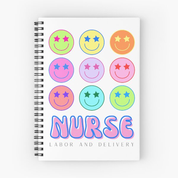 Item preview, Smiley face labor and delivery nurse designed and sold by maliagnad.