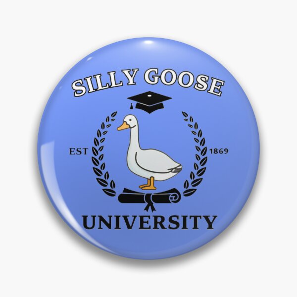 Item preview, Silly Goose University Funny Meme School Bird designed and sold by AleighaBrenner.