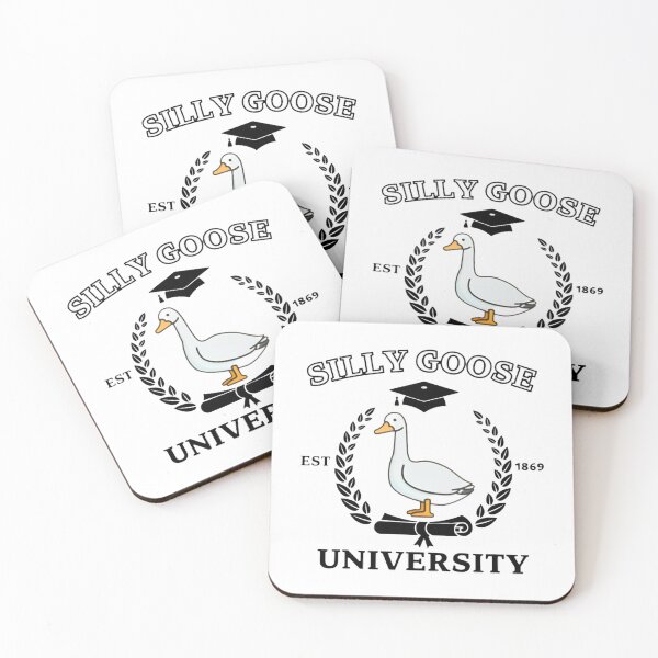 Item preview, Silly Goose University Funny Meme School Bird designed and sold by AleighaBrenner.