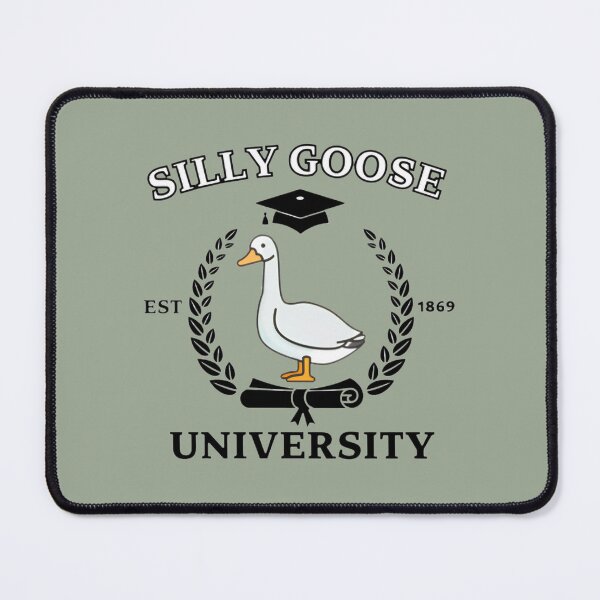 Item preview, Silly Goose University Funny Meme School Bird designed and sold by AleighaBrenner.