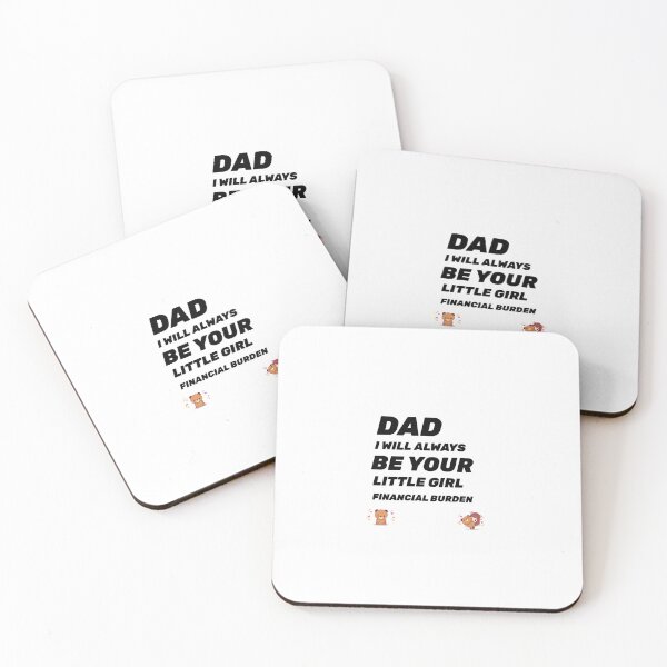 Item preview, Dad I will always be your little girl financial burden Father's day greeting card -  happy father's day, father's day gifts for retired dad, greetings card for Father's day  designed and sold by mr&mrsmalik malik.