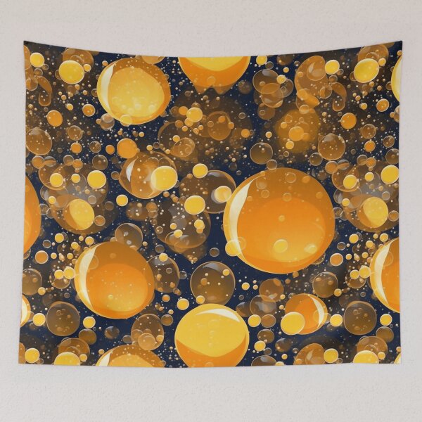 Item preview, "The El Dorado of Bubbles: Immerse Yourself in a Sea of Effervescent Gold" designed and sold by SBD-Shop.
