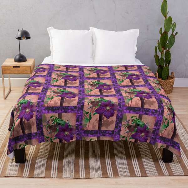 Item preview, Purple Flowers with Cross designed and sold by oh-bi-me.