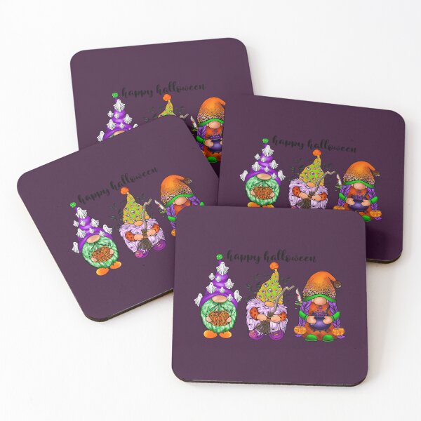 Item preview, Happy Halloween Gnomes Black	 designed and sold by tcrivbxdol42.
