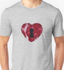 Keyhole Heart Unisex T-Shirt