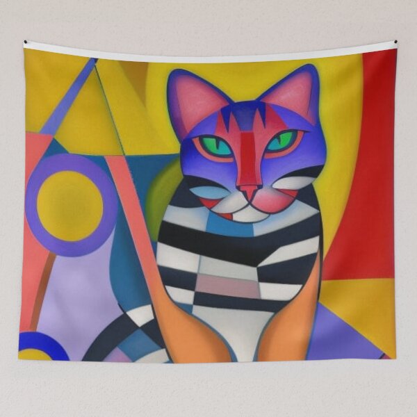 Artikelvorschau, Eine Katze auf einem Kissen entworfen und verkauft von Live4Create-Shop.