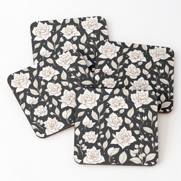 Item preview, Pattern Trend Gardenia Flowers designed and sold by AOCollections.
