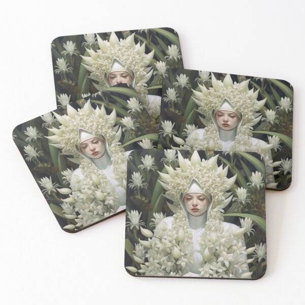 Item preview, Lady Tuberose - June 16 Birthday Bloom designed and sold by ZenEverAI.