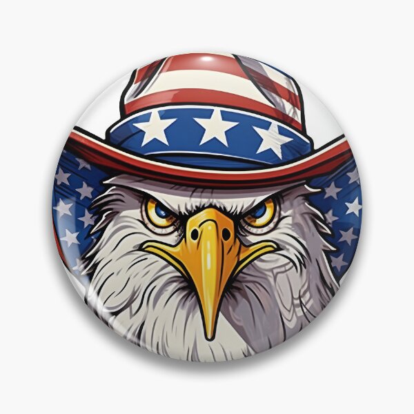 Item preview, Freedom Merica Eagle in a Party Hat! Happy 4th of July designed and sold by TheeDigitalDen.