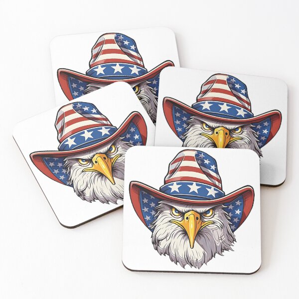 Item preview, Freedom Merica Eagle in a Party Hat! Happy 4th of July designed and sold by TheeDigitalDen.