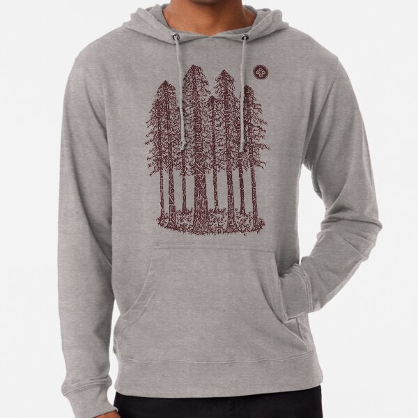 Cathedral Grove (Coastal Redwoods) Lightweight Hoodie