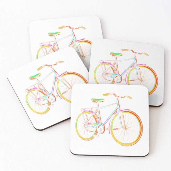 Item preview, colorful bicycle - Different logo size, position? Email me - designed and sold by Picture-Art.