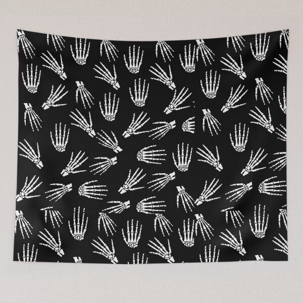 Item preview, Hand bone pattern - white designed and sold by odouriart.