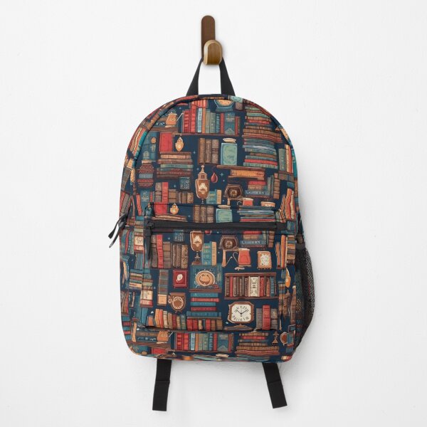 Item preview, Vintage bookstore all over pattern designed and sold by BVDigitalArt.