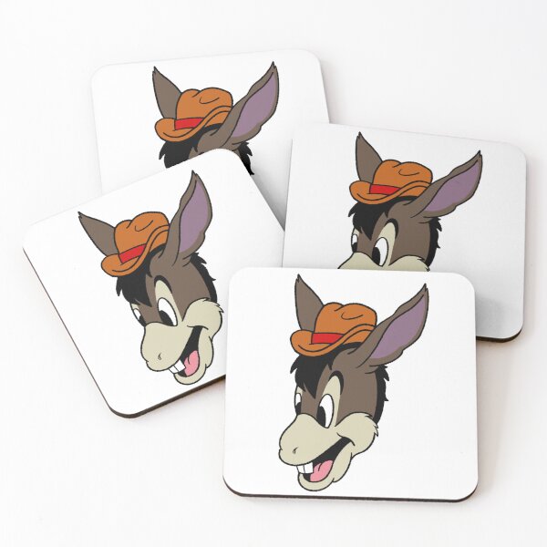Item preview, Cartoon Cowboy Donkey Art Design designed and sold by BambinosDeli.