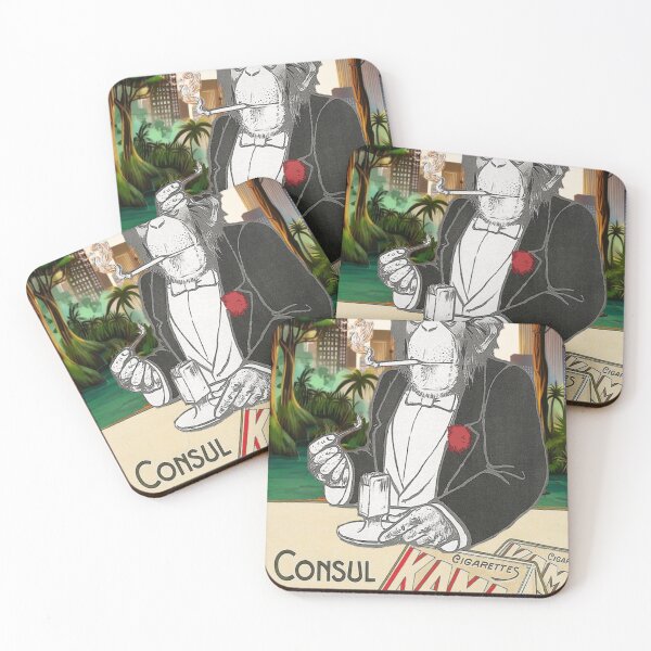 Item preview, Vintage Fancy Chimp Advertisement designed and sold by mdmarauder.