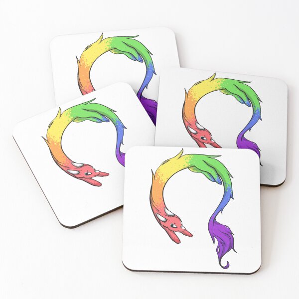 Artikelvorschau, LGBTQIA+ Pride Dragon entworfen und verkauft von Vividly-Vivian.