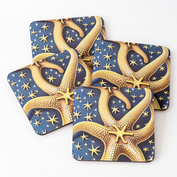 Item preview, Gold Starfish  Digital designed and sold by purplesensation.