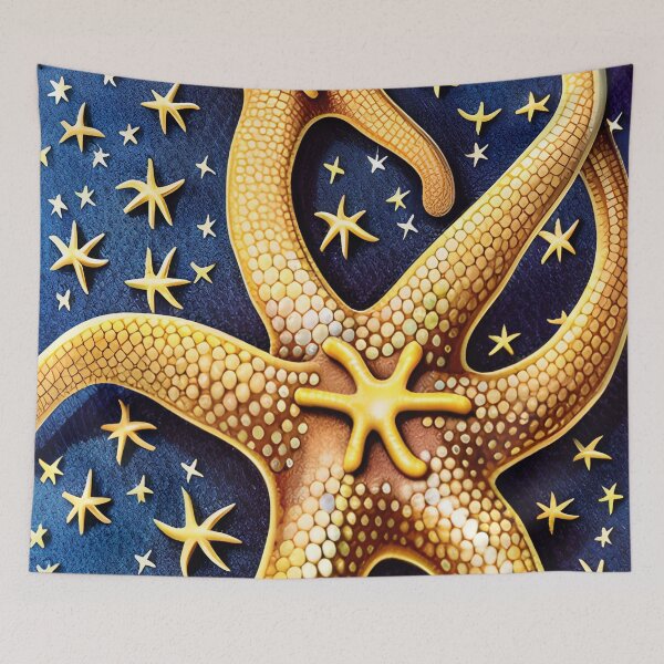 Item preview, Gold Starfish  Digital designed and sold by purplesensation.