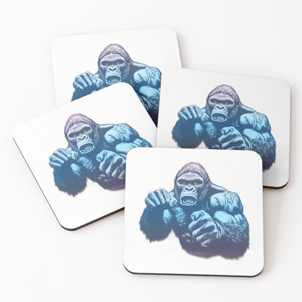 Item preview, close up of boxing gorilla - Different logo size, position, color? Email me - designed and sold by Picture-Art.