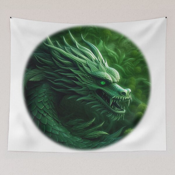 Item preview, a round sign of a dragon - Different logo size, position? Email me - designed and sold by Picture-Art.