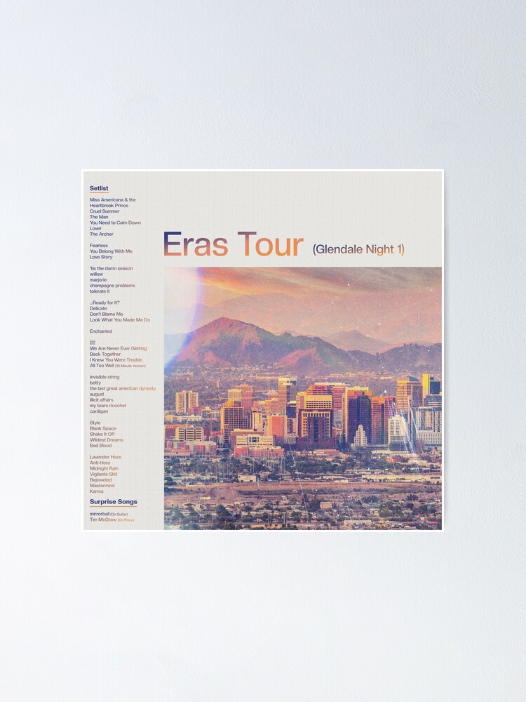 Eras Songs Pittsburgh Night 1 (Special Request) Jigsaw Puzzle for Sale by  SheWolfDaughter