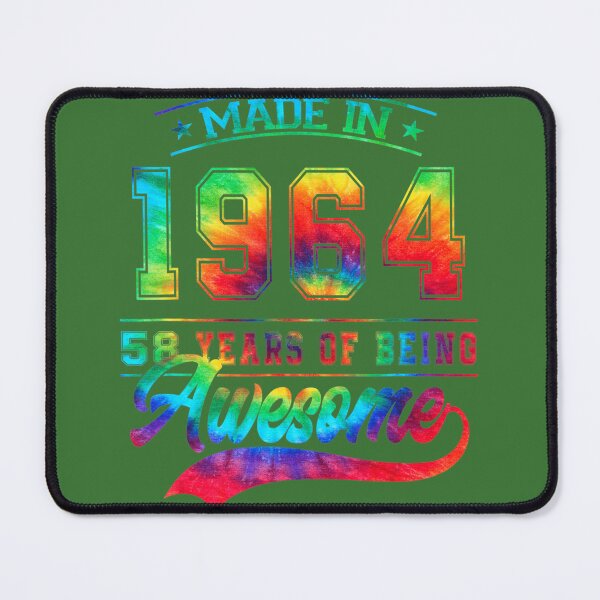 Item preview, 58 Years Old 58th Birthday 1964 Tie Dye Awesome 	 	 designed and sold by uvkfftyu89.