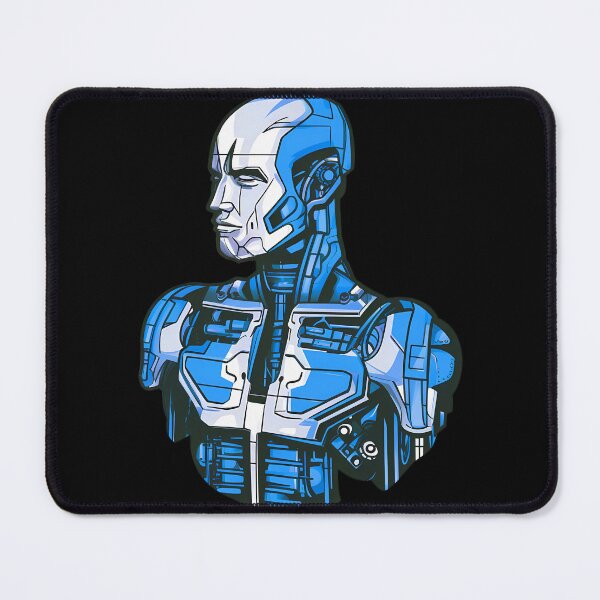Item preview, Cybernetic Android (Blue) designed and sold by GalacticLabs.