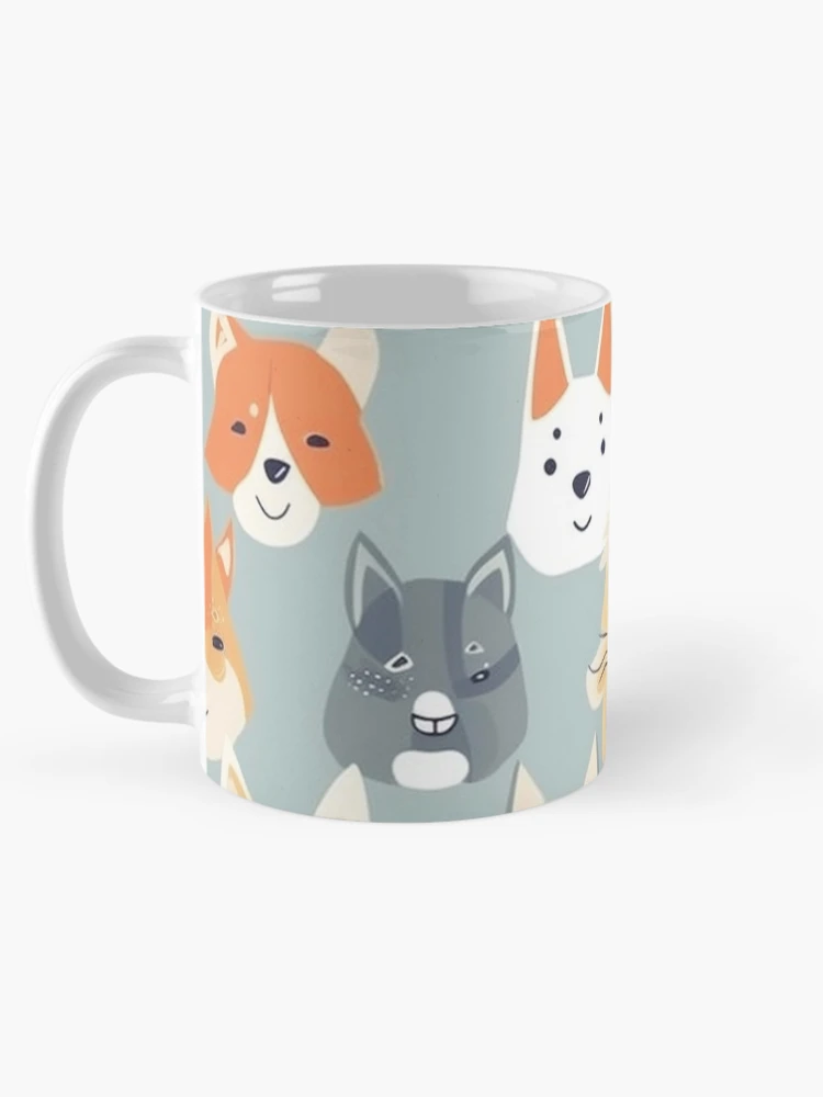 Thumbnail 5 of 6, Coffee Mug, Foxy Pattern designed and sold by InfinityPattern.