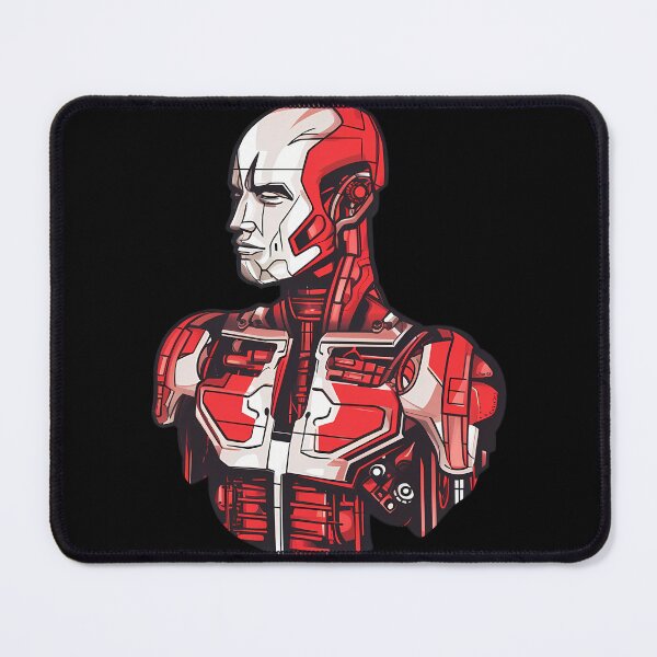Item preview, Cybernetic Android (Red) designed and sold by GalacticLabs.
