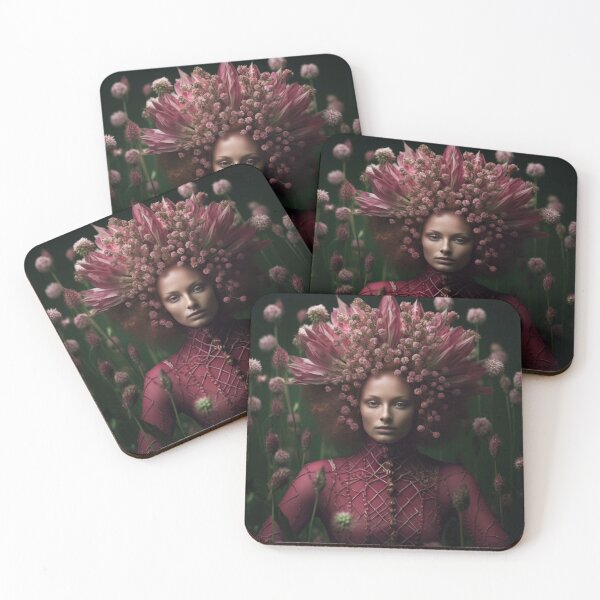 Item preview, Lady Red Clover - June 17 Birthday Bloom designed and sold by ZenEverAI.