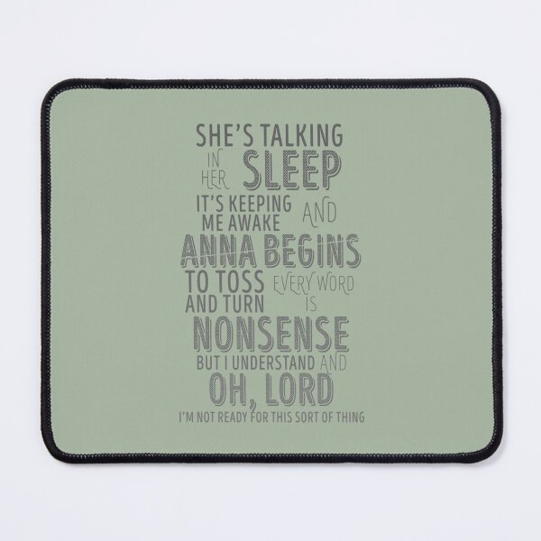 Item preview, Anna Begins  Counting Crows  designed and sold by AprilPeck.