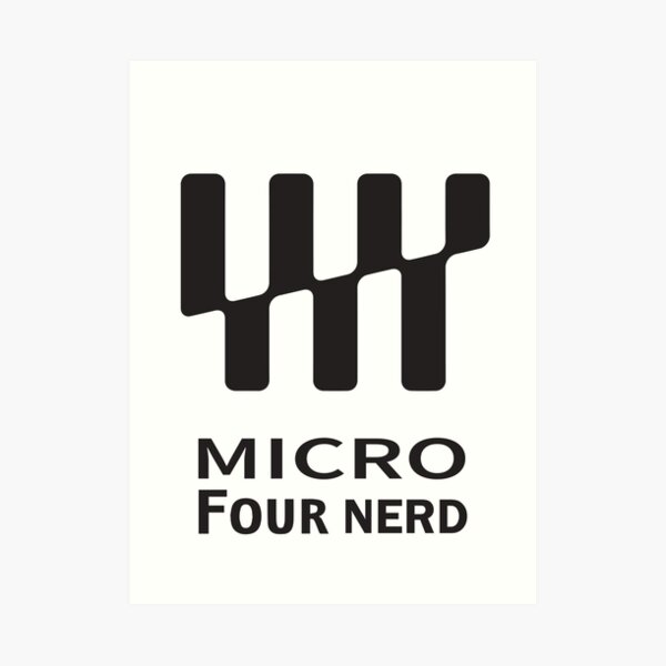 Micro four nerd Art Print