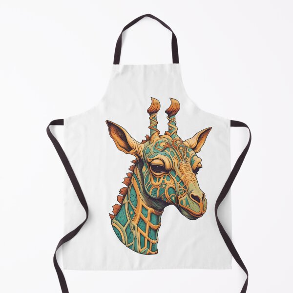 Item preview, colorful abstract giraffe head - Different logo size, position? Email me - designed and sold by Picture-Art.