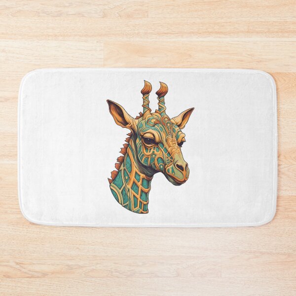 Item preview, colorful abstract giraffe head - Different logo size, position? Email me - designed and sold by Picture-Art.