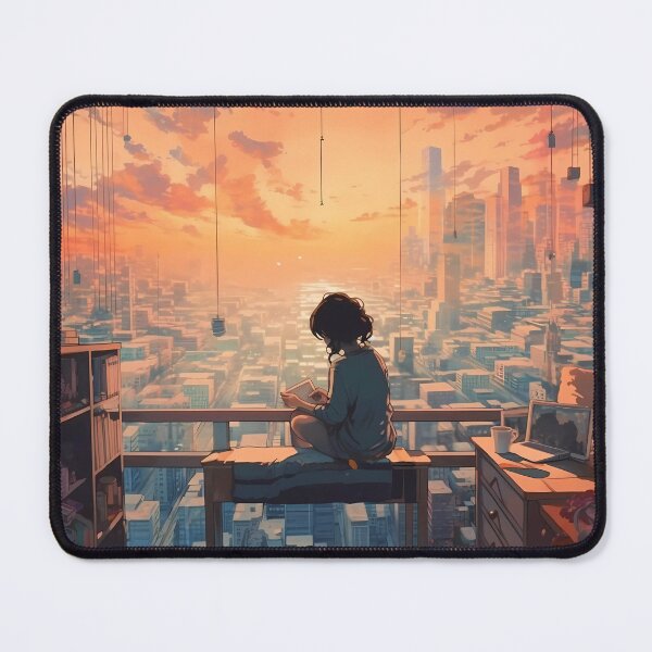 Item preview, A quiet day in the city simply reading designed and sold by SweetWhiskers.