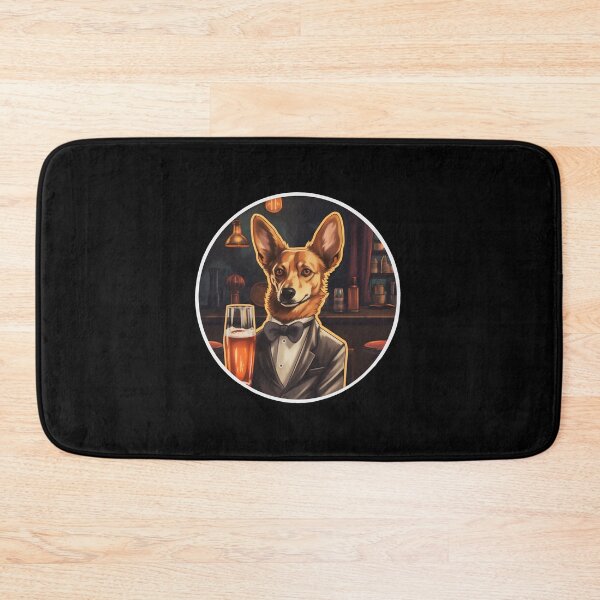 Item preview, Bartender Dog designed and sold by CrittersHub.