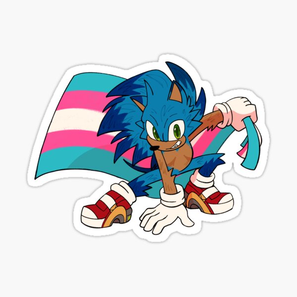 Sonic The Hedgehog Sticker Blue Blur Illustrated by James Art Ville 4