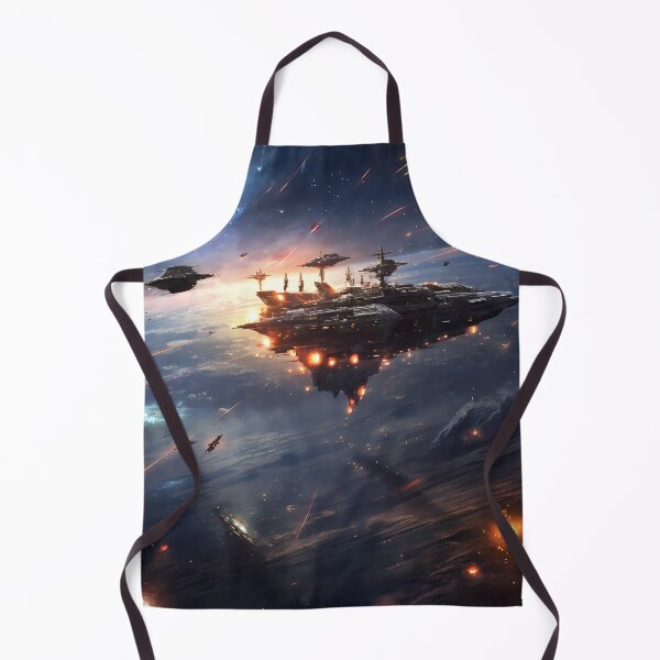 Item preview, Low orbit Space battle, Galactic Cruiser Defending Terra designed and sold by SweetWhiskers.