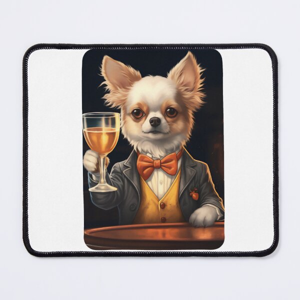 Item preview, Bartender Dog designed and sold by CrittersHub.