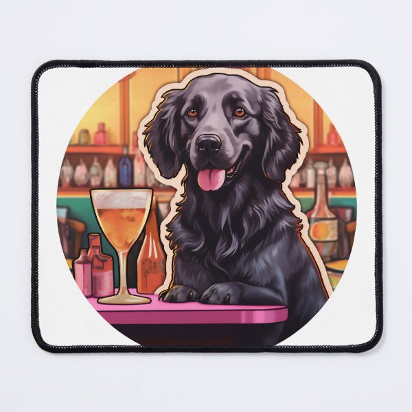 Item preview, Bartender Dog designed and sold by CrittersHub.